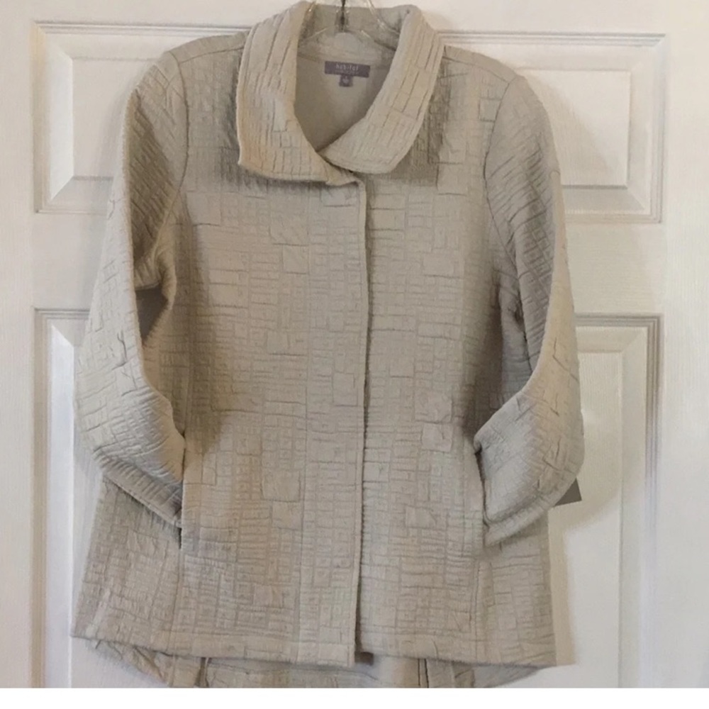 Habitat Snap Jacket in putty/ cream